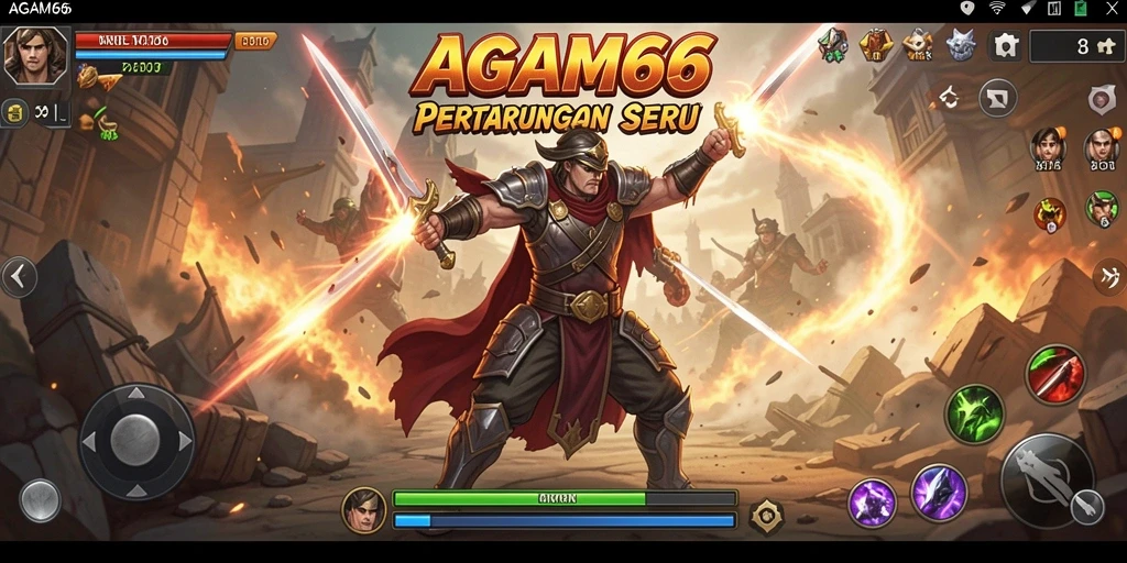 Gameplay seru AGAM66 dalam pertarungan Fighting.