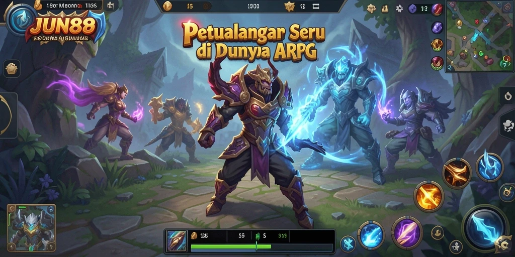 Tampilan gameplay JUN88 yang seru dan mengasyikkan.