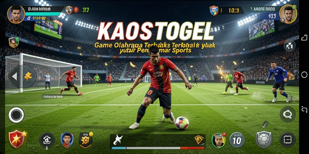 Tampilan gameplay KAOSTOGEL yang seru dan mendebarkan.
