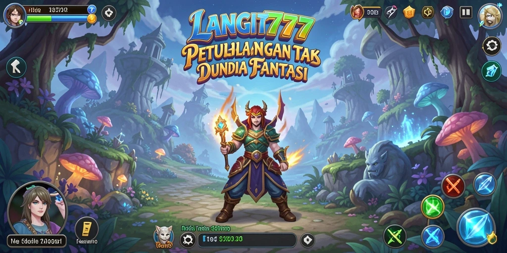 Gameplay seru dan penuh petualangan dalam LANGIT777.