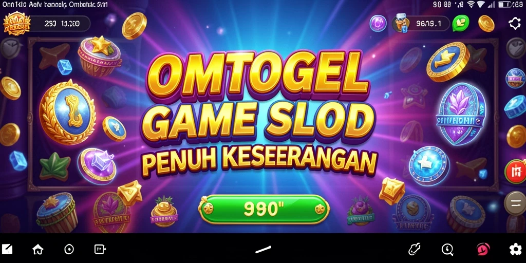 Tampilan menarik gameplay Slot OMTOGEL dengan banyak kesempatan menang.
