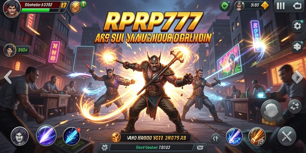 Tampilan gameplay seru dari RPRP777 yang penuh aksi.