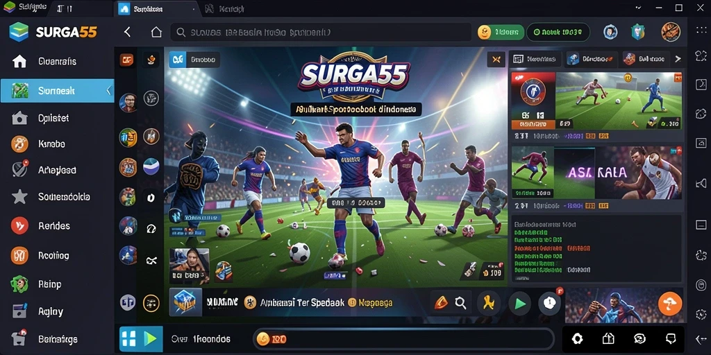 Tampilan gameplay SURGA55 yang menarik dan interaktif.